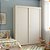 Guarda-Roupa Tutto New - 2 Portas De Correr - Off White - 70796 - prontaentrega - Imagem 2