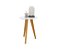 Mesa Lateral Liv - Branco - Pés Freijo - 51413 - prontaentrega - Imagem 1