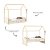 Cama Kids Liv - Off White / Natural 51581 - Imagem 3