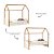 Cama Kids Liv - Off White / Freijó 51583 - Imagem 3
