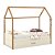 Cama Kids Liv - Com Auxiliar - Off White / Freijó 51583 - Imagem 1