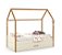 Cama Kids Liv - Com Auxiliar - Off White / Freijó 51583 - Imagem 1