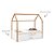 Cama Kids Liv - Com Auxiliar - Branco / Freijó 51582 - Imagem 5