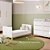 Quarto Completo - Cozy - Berço + Cômoda 6 Gavetas + Roupeiro 3 Portas - Branco Com Carvalho Malva - BRINDE: Poltrona Sonhos com Puff e Balanço: Tecido Linho Bege - prontaentrega - Imagem 12