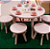 Banqueta Infantil Redonda Para Mesinha - Imagem 4