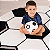 Tapete - Bola De Futebol Cinza - Redondo - Imagem 4