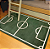 Tapete - Campo De Futebol -Quadrado - Imagem 2