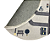 Tapete - Pista Carros Sinal - Redondo - Imagem 3