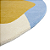 Tapete - Kamet Abstratto - Redondo - Imagem 3
