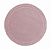 Tapete - Pesponto Rose - Redondo - Imagem 1
