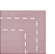 Tapete - Pesponto Rose - Quadrado - Imagem 4