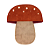Tapete - Cogumelo - Redondo - Imagem 1