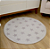 Tapete - Stars Cinza - Redondo - Imagem 2