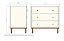 Conjunto - Berço Evolutivo 3 em 1 Joy + Cômoda Joy - Madeira Jequitibá - BRINDE: Colchão De Berço - Imagem 4