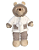 Urso Bob - Bonnet Peluche - Bege - Imagem 1