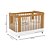 Berço Evolutivo - 3 em 1 - Nido - Freijó / Branco Soft / Eco Wood - 61648 - Imagem 7