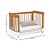 Berço Evolutivo - 3 em 1 - Nido - Freijó / Branco Soft / Eco Wood - 61648 - Imagem 8