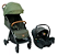 Combo Parcel - 4 em 1 - Carrinho + Bebê Conforto + Moisés + Base Isofix - Verde Pine - Imagem 5