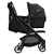 Combo Parcel - 4 em 1 - Carrinho + Bebê Conforto + Moisés + Base Isofix - Eclipse Preto - Imagem 3