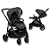 Combo  Versatrax - Carrinho + Bebê Conforto + Base Isofix + Moisés - Preto Pavement - Joie - Imagem 5