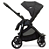 Combo  Versatrax - Carrinho + Bebê Conforto + Base Isofix + Moisés - Preto Pavement - Joie - Imagem 8