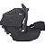 Bebê Conforto I-Snug + I-Base 2 Isofix - Chumbo Shalle - Imagem 3