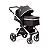 Combo Carrinho 4 em 1 - Carrinho + Bebê conforto + Moisés + Base - Kansas - Silver Preto - Imagem 2