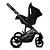 Carrinho  Como 4 Linha Diamond - Cor Dolphin - Com Moisés + Bebê Conforto + Adaptador + Bolsa - Abc Design - Imagem 3