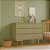 Cômoda Sonhos - Com Porta - Pés Metálicos - Verde Cacto - Imagem 2