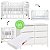 Conjunto - Berço Evolutivo 3 em 1 Sleep + Cômoda Cozy - Branco - BRINDE: Colchões De Berço e Mini Berço - Imagem 1