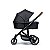 Carrinho de Bebê Como 4  (com Moisés + Bebê Conforto + Adaptador + Bolsa) - Ink - prontaentrega - Imagem 2