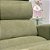 Poltrona De Amamentação Mayla - Com Balanço e Giro - Com Puff Mayla - Boucle Verde - TB626 - prontaentrega - Imagem 6