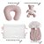 Kit Primeiros Momentos - 4 Peças - Rosa Pastel - Imagem 3