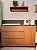 Quarto Completo – Berço Evolutivo Sleep 3 em 1 Madeira + Cômoda Soley com Porta Madeira + Guarda-Roupa 2 Portas Madeira  + Poltrona de Brinde modelo Sonhos com Puff Linho Bege - Imagem 11