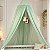 Dossel Tenda Mosquiteiro - Verde - Com Pingente Safari - prontaentrega - Imagem 2