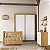 Quarto Completo - Tutto New - Berço + Cômoda com Porta + Roupeiro 2 Portas de Correr - Branco / Freijo - prontaentrega - Imagem 2