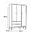 Guarda-Roupa Unique - 3 Portas - Freijó / Off White / Eco Wood - 71042 - Imagem 3