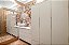Quarto Completo - Cozy - Berço + Cômoda 6 Gavetas + Roupeiro 3 Portas - Branco - BRINDE: Poltrona Sonhos com Puff e Balanço: Tecido Linho Bege - prontaentrega - Imagem 3