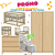 Quarto Completo - Berço 3 em 1 Carvalho + Cômoda Soley + Roupeiro 2 Portas - Carvalho - Brinde: Poltrona de Amamentação Sonhos com Puff: Linho Bege - Imagem 1