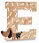 Inicial De Parede Decorativa - Au Au - 109101 - Personalizado - Imagem 1