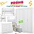Quarto Completo - Berço Sleep 3 em 1 + Cômoda com Porta Tutto + Roupeiro 4 Portas Tutto - Branco  - BRINDE: Poltrona Sonhos com Puff e Balanço: Tecido Linho Bege - Imagem 1