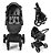 Carrinho de Passeio Candy X (0-15kg) - Preto - Litet - prontaentrega - Imagem 3