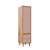 Armário Modular 1 Porta -  Pés Joy - Madeira Rose - Imagem 1