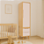 Armário Modular 1 Porta -  Pés Sonhos - Madeira Rosa Old - Imagem 2