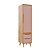 Armário Modular 1 Porta -  Pés Sonhos - Rose - Imagem 1