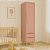 Armário Modular 1 Porta -  Pés Sonhos - Rose - Imagem 2