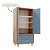 Armário Modular 2 Portas -  Pés Joy - Madeira Azul Sereno - Imagem 3