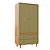 Armário Modular 2 Portas -  Pés Joy - Madeira Cacto - Imagem 1