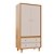 Armário Modular 2 Portas -  Pés Joy - Madeira Rosa Old - Imagem 1