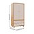 Armário Modular 2 Portas -  Pés Joy - Madeira Rosa Old - Imagem 4